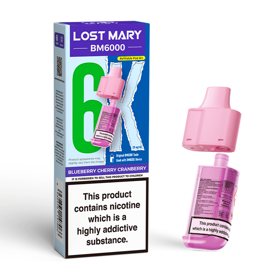 Lost Mary BM6000 Prefilled Pods