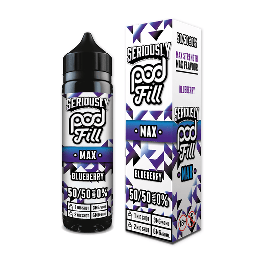 40ml Podfill Max Doozy - Blueberry