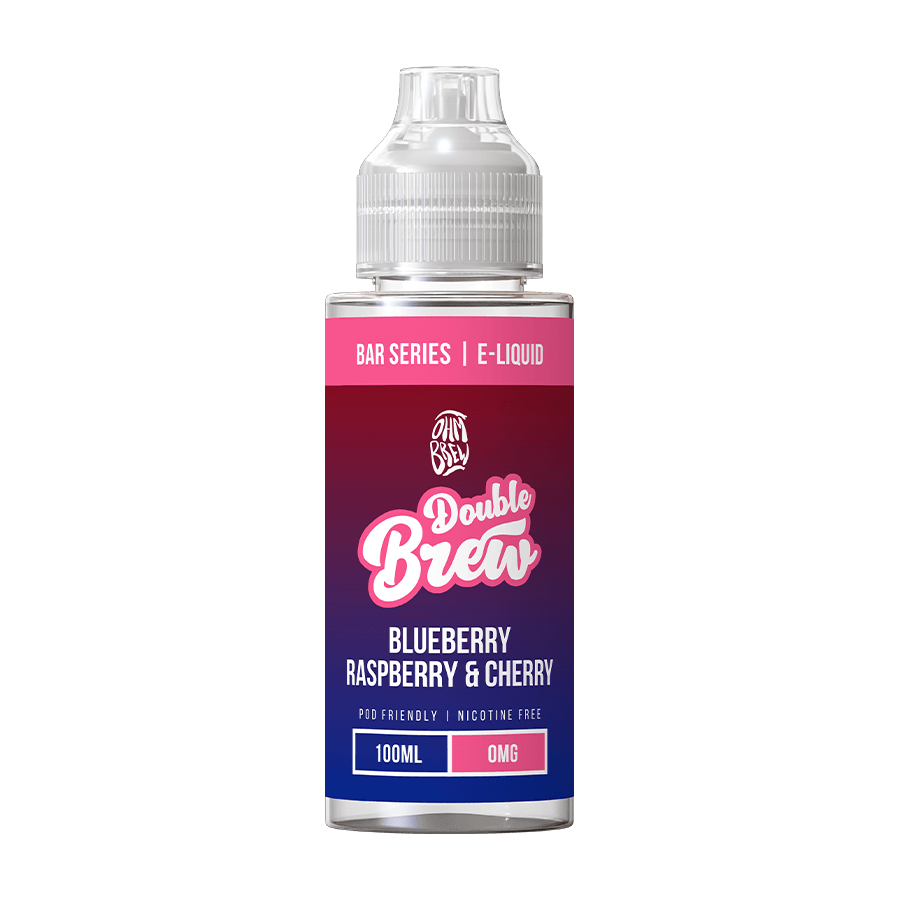 100ml Double Brew - Blueberry Raspberry & Cherry