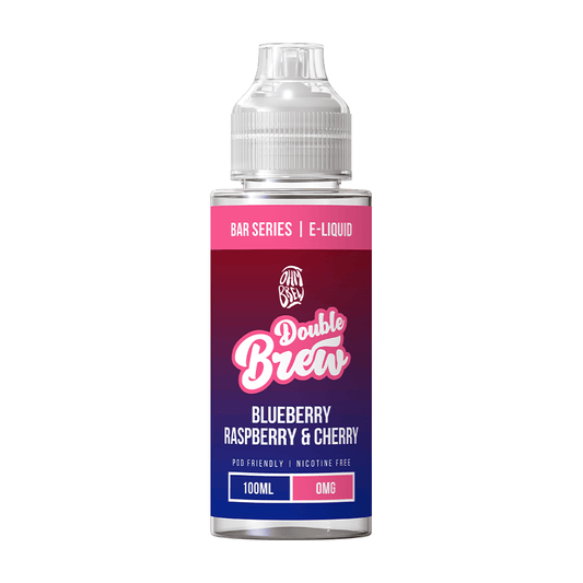 100ml Double Brew - Blueberry Raspberry & Cherry