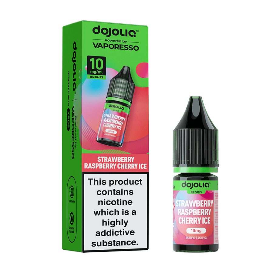 Nic Salt Dojo Liquids - Strawberry Raspberry Cherry Ice