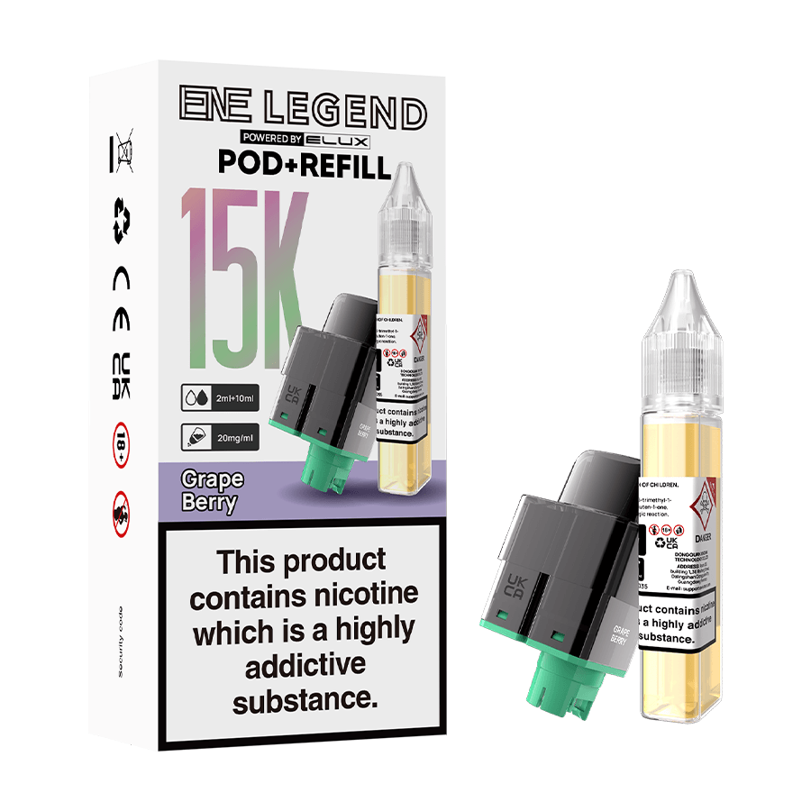 Elux ENE Legend 15K Replacement Pods