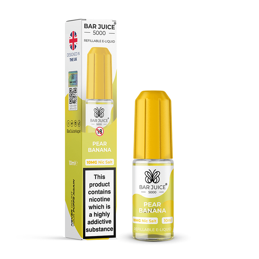 Nic Salt Bar Juice 5000 Pear Banana