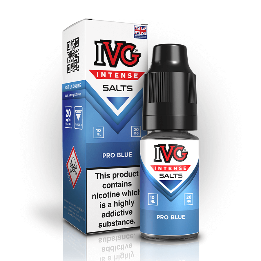 Nic Salt IVG Intense Salts - Pro Blue
