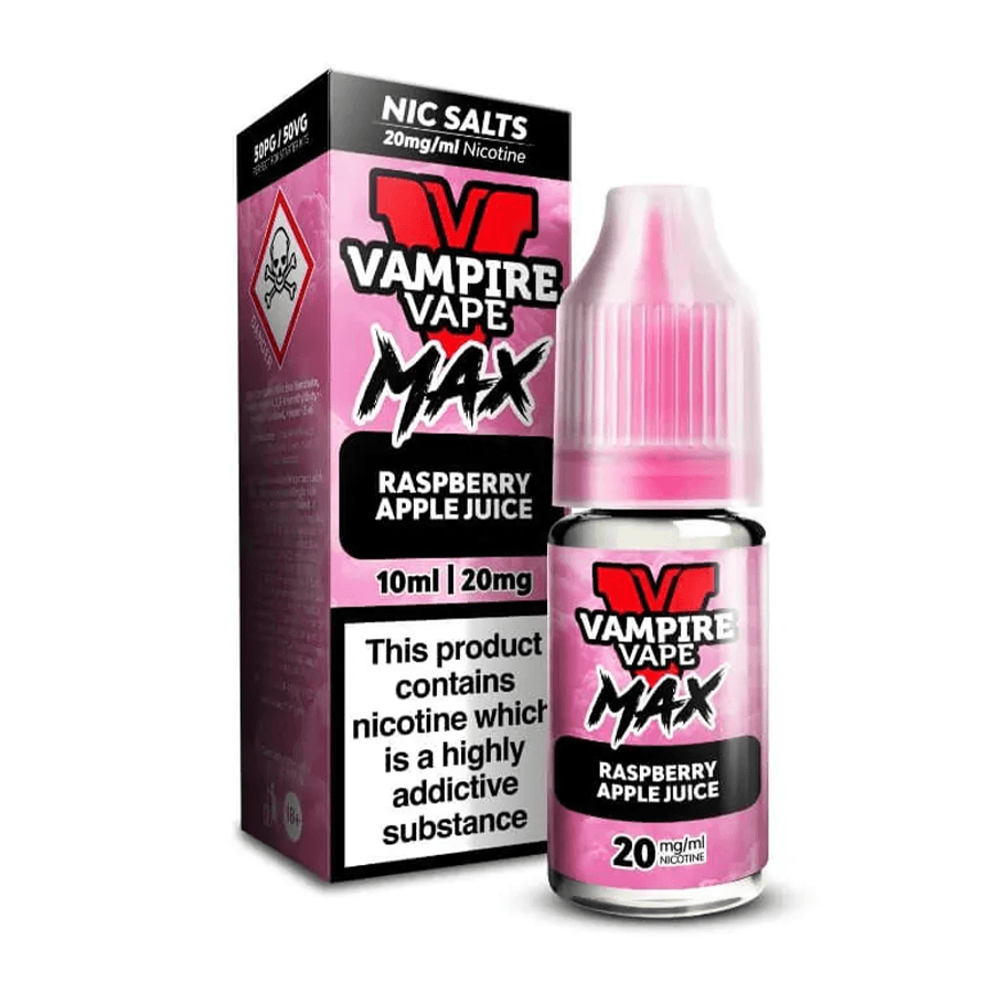 Nic Salt Vampire Vape Max - Raspberry Apple Juice