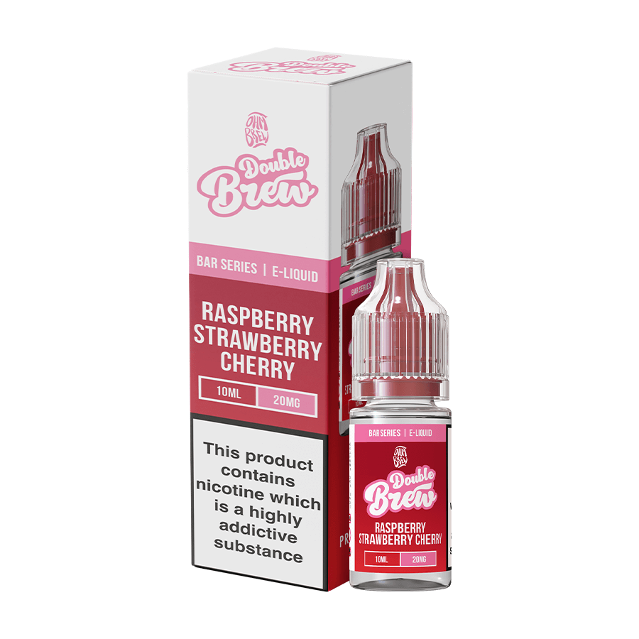 Nic Salt Double Brew - Raspberry Strawberry Cherry