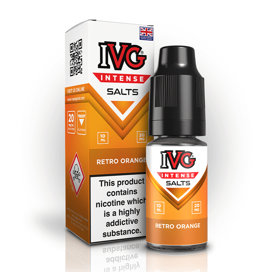 Nic Salt IVG Intense Salts - Retro Orange