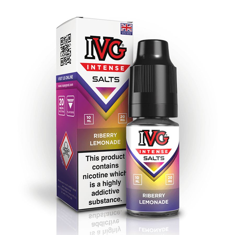 Nic Salt IVG Intense Salts - Riberry Lemonade