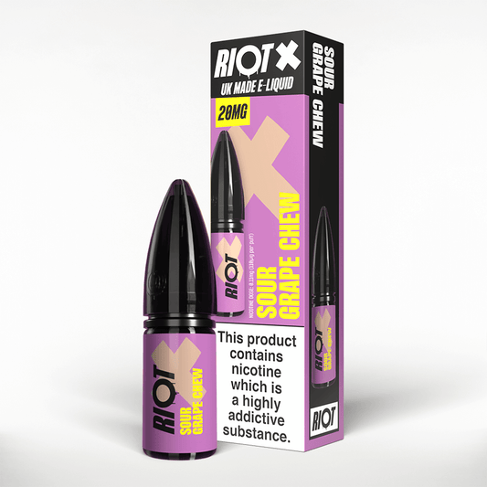 Nic Salt Riot X - Sour Grape Chew