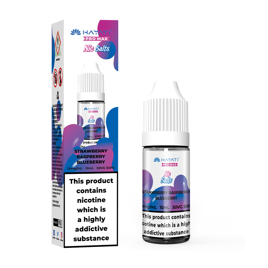 Nic Salt Hayati Pro Max - Strawberry Raspberry Blueberry