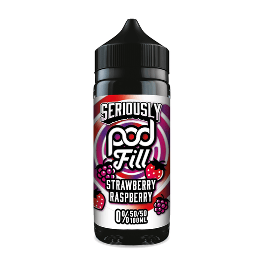 100ml Podfill Doozy - Strawberry Raspberry