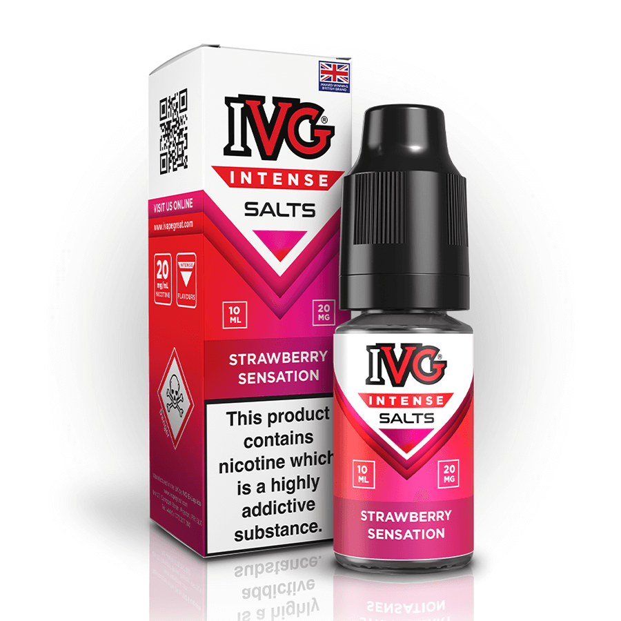 Nic Salt IVG Intense Salts - Strawberry Sensation