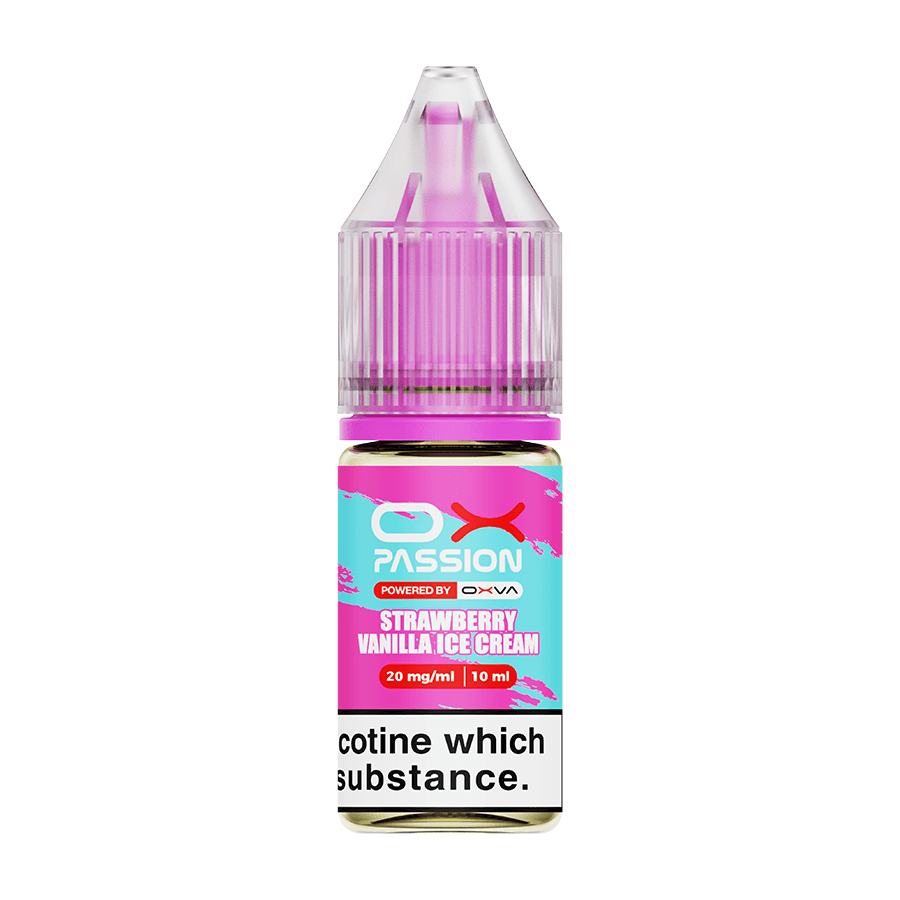 Nic Salt OX Passion - Strawberry Vanilla Ice Cream