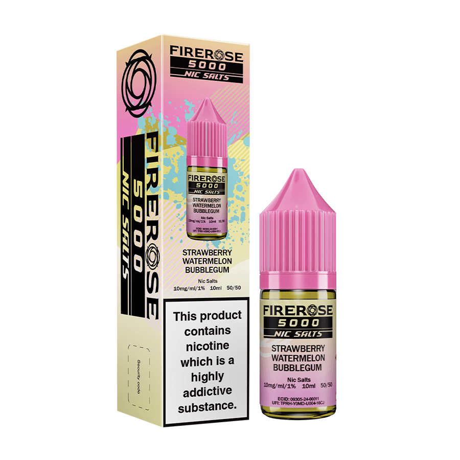 Nic Salt Firerose - Strawberry Watermelon Bubblegum