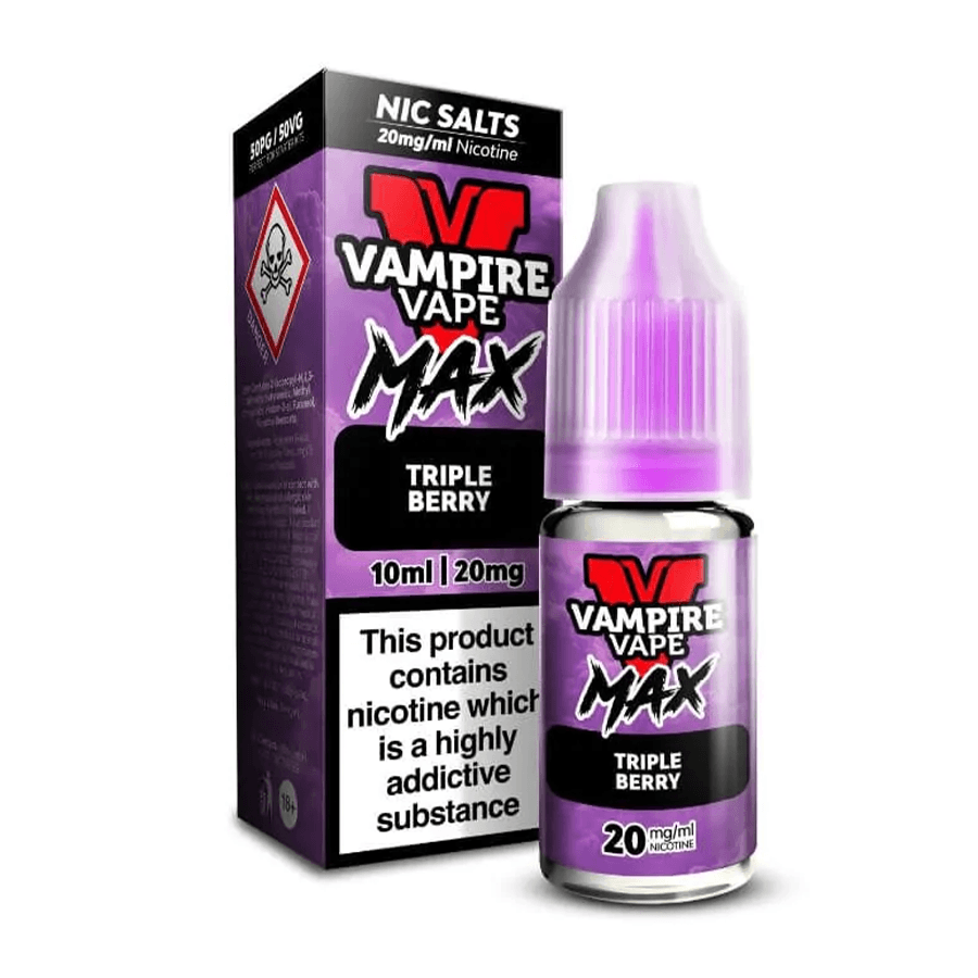 Nic Salt Vampire Vape Max - Triple Berry