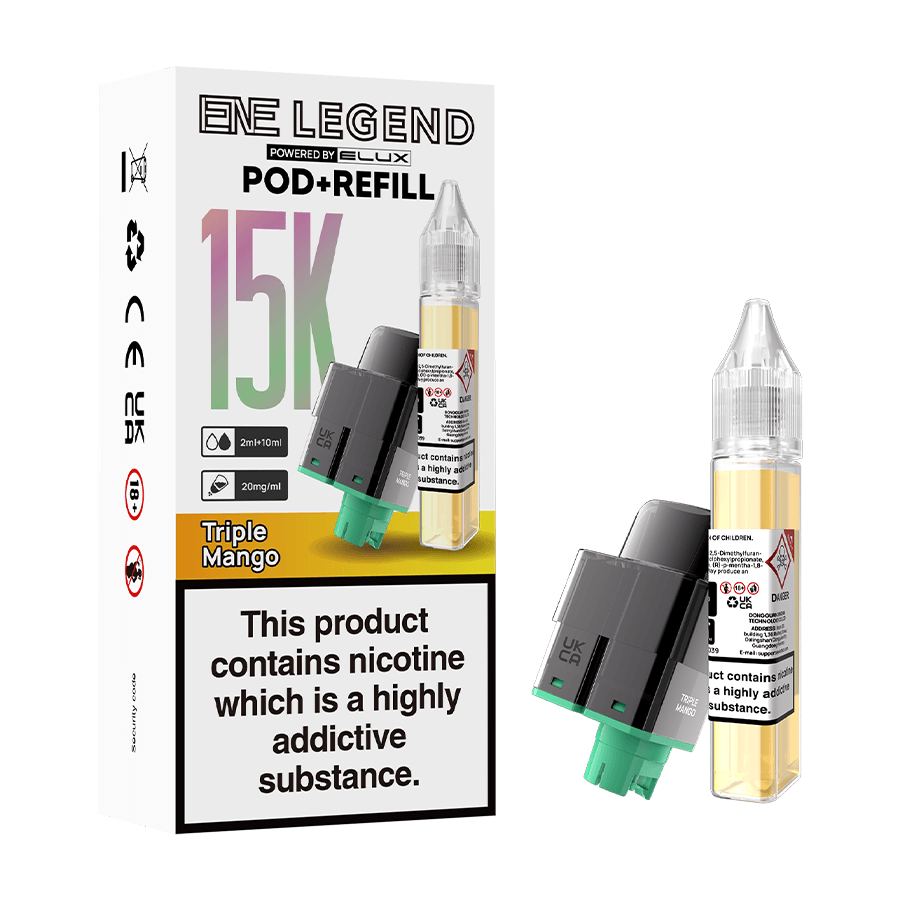Elux ENE Legend 15K Replacement Pods