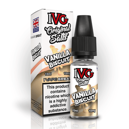 Nic Salt IVG - Vanilla Biscuit