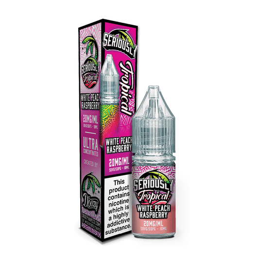 Nic Salt Seriously Tropical - White Peach Raspberry