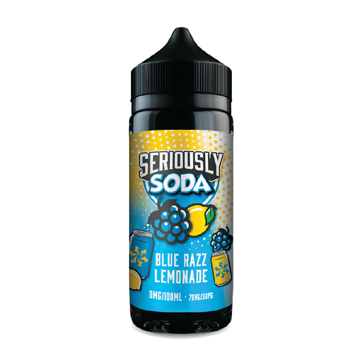 100ml Seriously Soda Blue Razz Lemonade