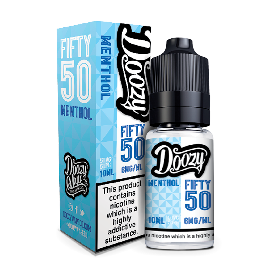 10ml Doozy Fifty 50 Menthol