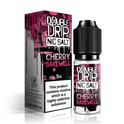 Nic Salt Double Drip Cherry Bakewell
