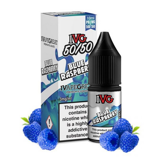 10ml IVG 50/50 Blue Raspberry