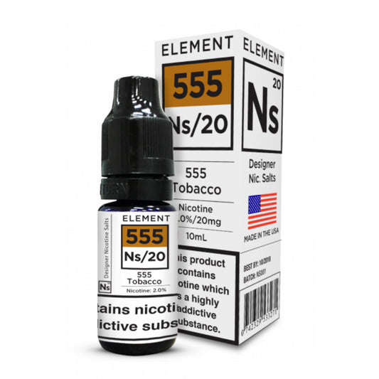 Nic Salt Element 555 Tobacco
