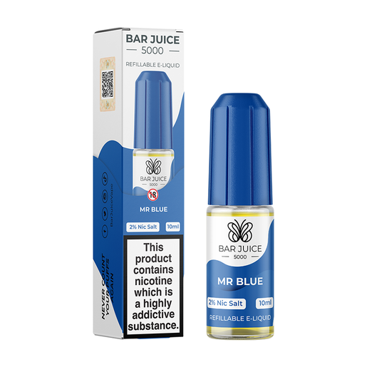Nic Salt Bar Juice 5000 Mr Blue