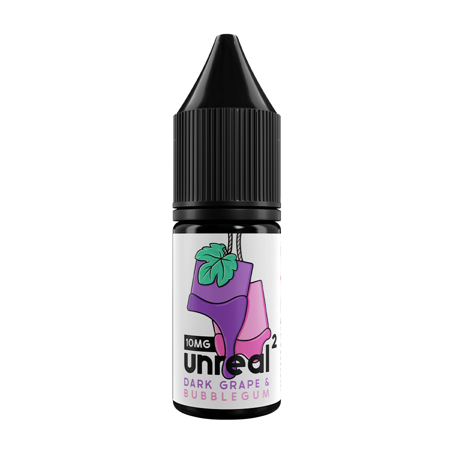 Nic Salt Unreal 2 - Dark Grape and Bubblegum