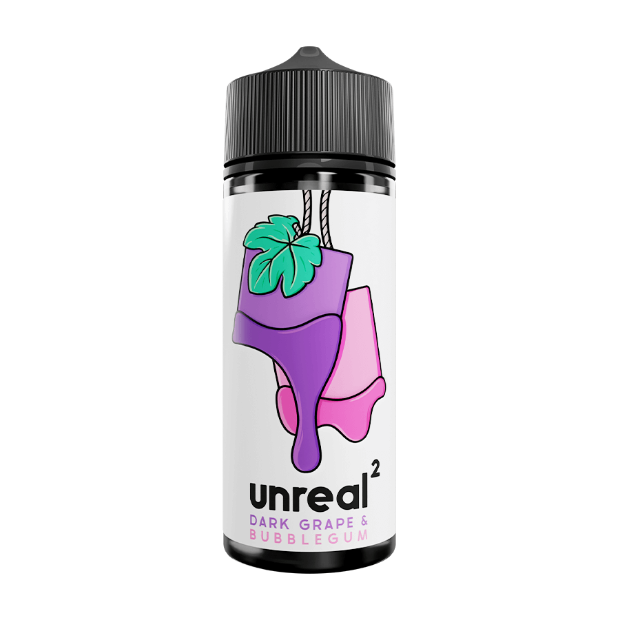 100ml Unreal 2 - Dark Grape and Bubblegum